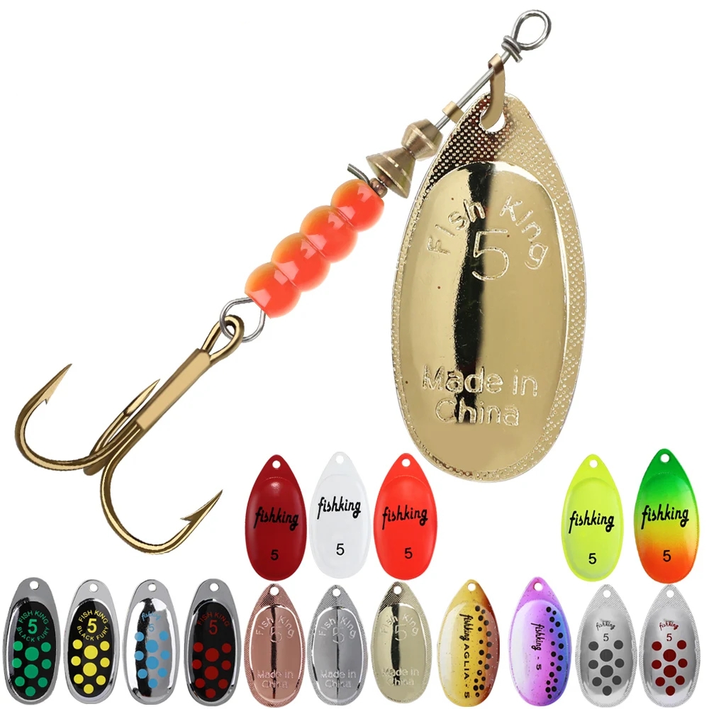 Fishing Lure Crankbait - ملعقة معدنية سبينر إغراء 3.9 جرام