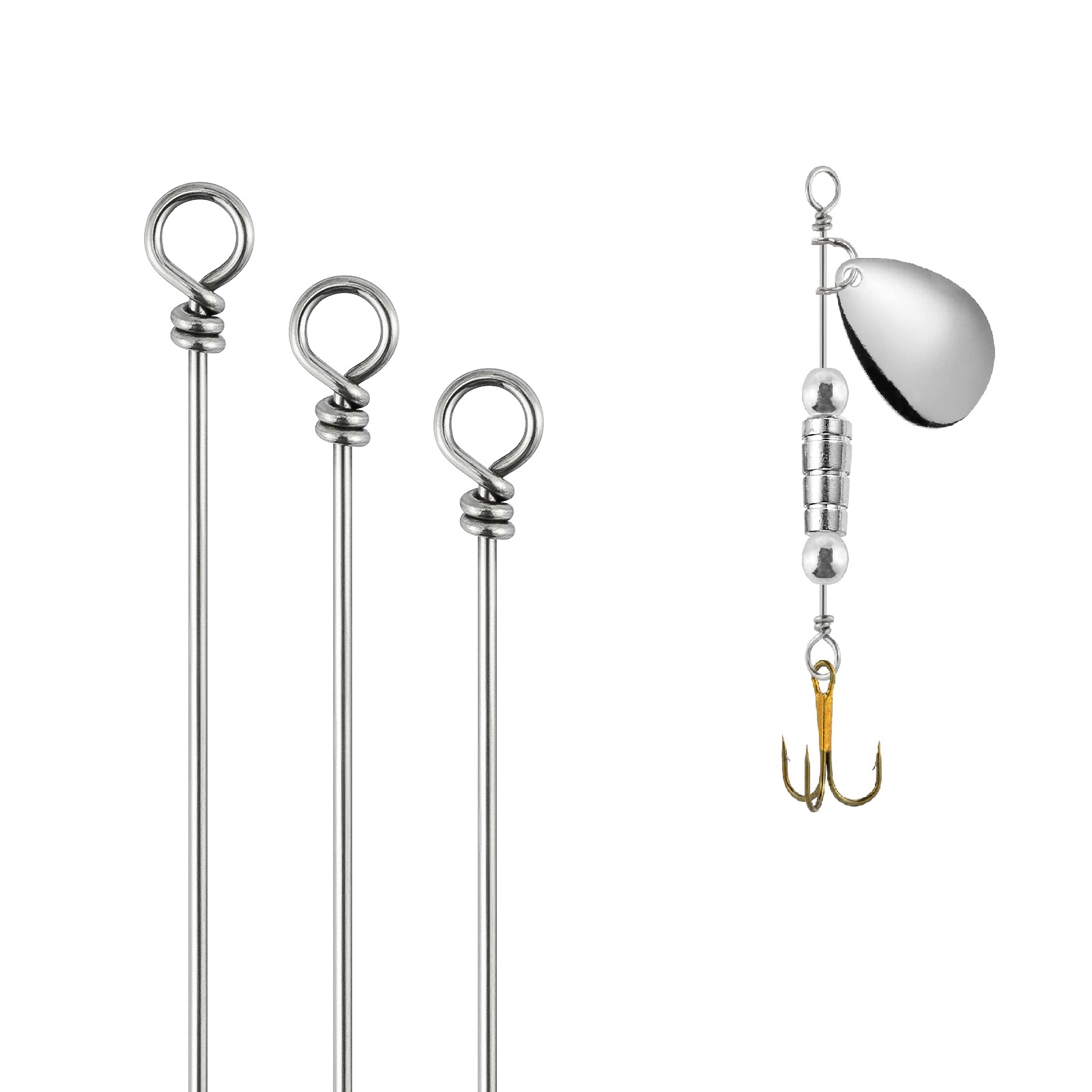 Fishing Lure Spinner - 30/100 قطعة طوكيو تلاعب سبينر إغراء