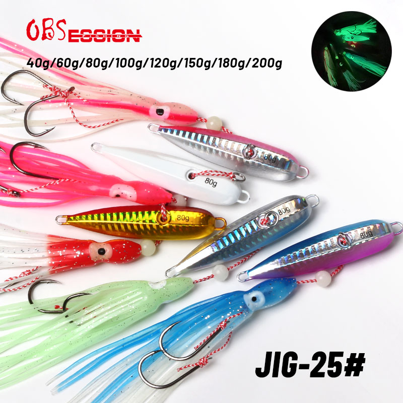 Fishing Lure Buzzbait - الهوس J25 Inchiku الحبار إغراء المعادن