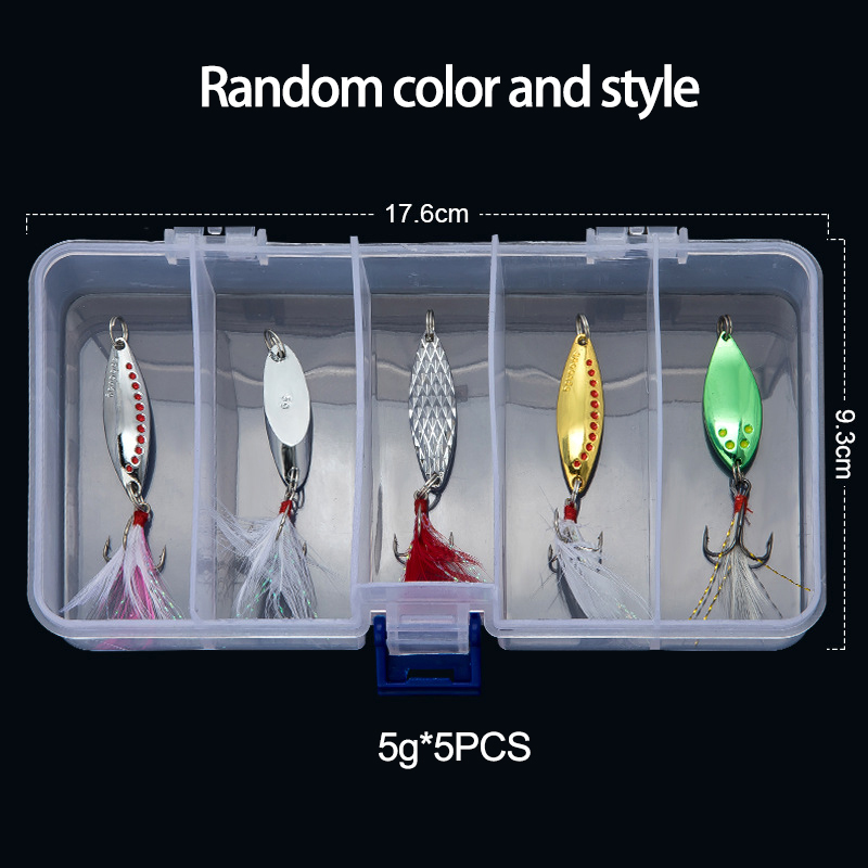 Fishing Lure Spinner - ملعقة معدنية سبينر الصيد إغراء 5