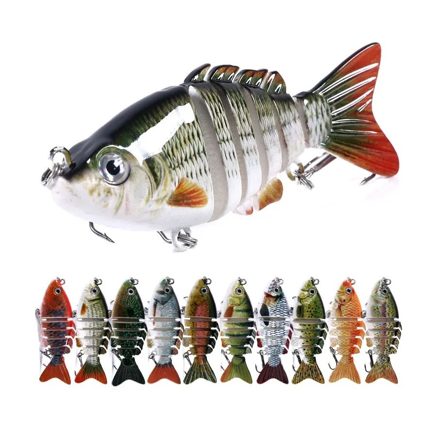 Fishing Lure Popper - 1 قطعة طعم صيد سمك واقعي