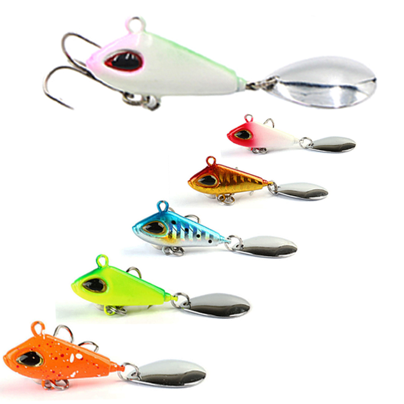 Fishing Lure Spinnerbait - 1 قطعة 6/11/18/22 جرام VIB كرانكبيتس