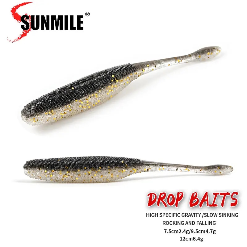 Fishing Lure Spinnerbait - SUNMILE الصيد السحر قطرة الطعوم الناعمة