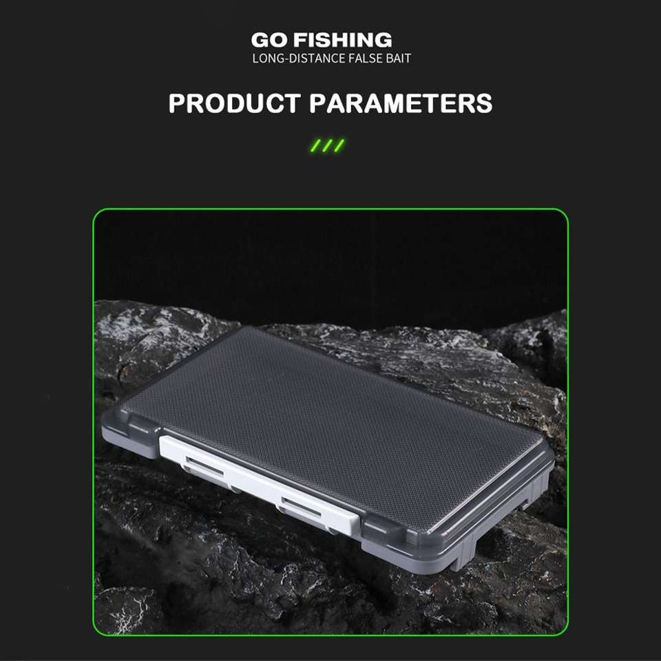 Fishing Lure Spinner - صندوق صيد بلاستيكي جديد محمول مع