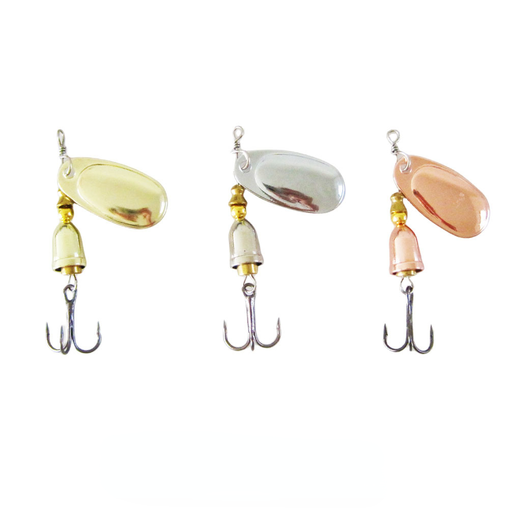 Fishing Lure Crankbait - طعم ملعقة صناعي صلب نحاسي ،