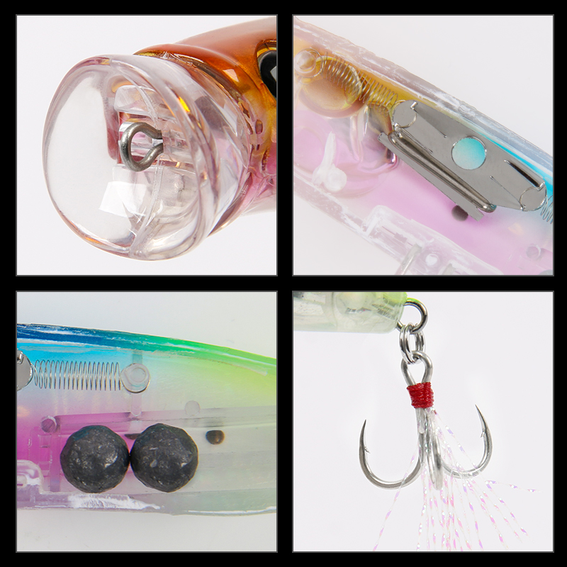 LETOYO 9.6 جرام/18 جرام العائم - مراجعة Fishing Lure Topwater وسعره