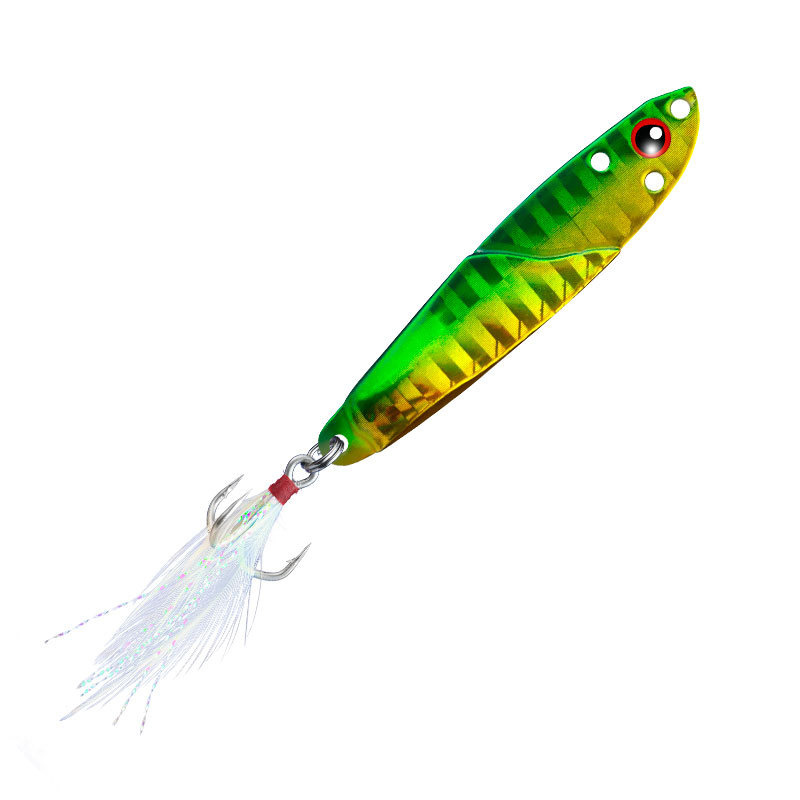 1 قطعة طعم صيد معدني ثلاثي الأ - مراجعة Fishing Lure Spoon وسعره