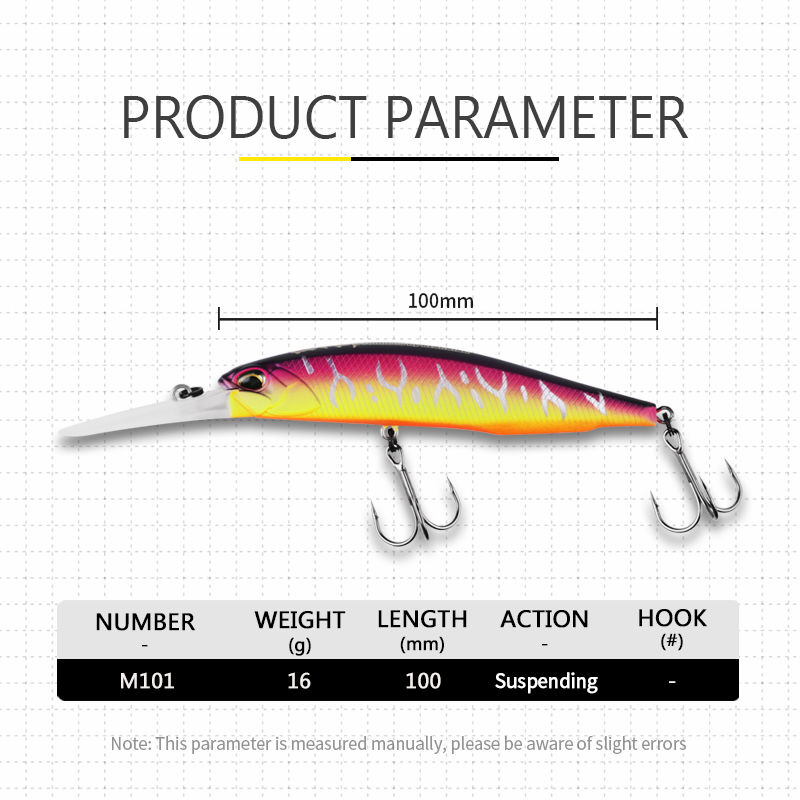 Bearking 10 سنتيمتر 16 جرام نظ - مراجعة Fishing Lure Jerkbait وسعره