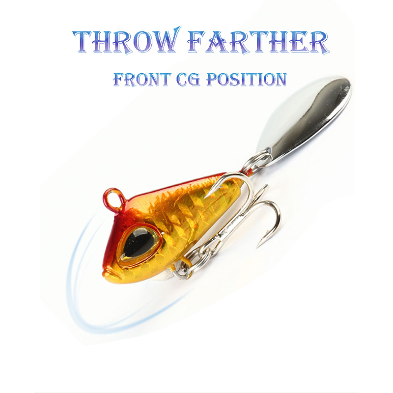 1 قطعة 6/11/18/22 جرام VIB كرا - مراجعة Fishing Lure Spinnerbait وسعره