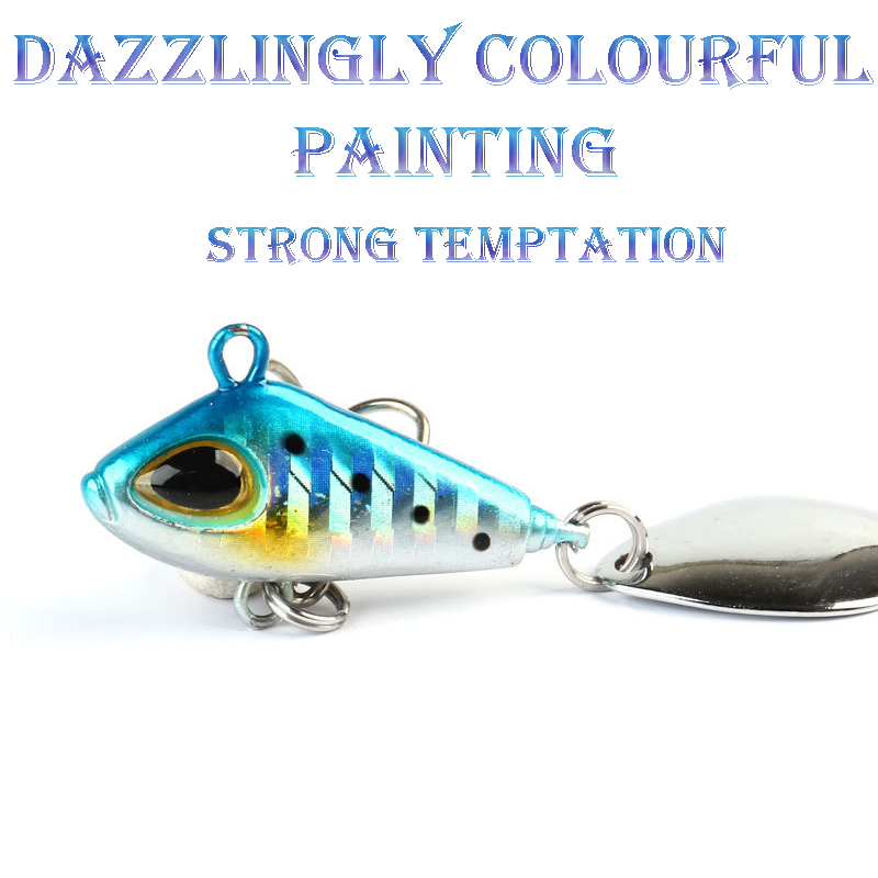 1 قطعة 6/11/18/22 جرام VIB كرا - مراجعة Fishing Lure Spinnerbait وسعره