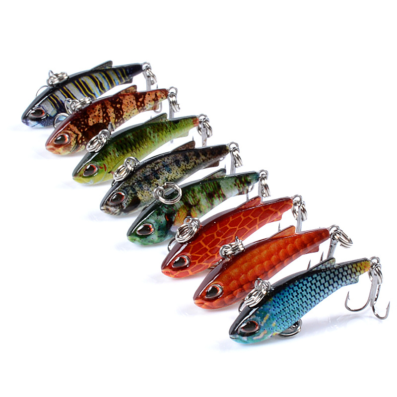 8 قطعة 4 سنتيمتر 4 جرام البسيط - مراجعة Fishing Lure Crankbait وسعره